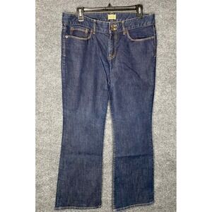 GAP Jeans Women Essential Bootcut Dark‎ Wash Denim Size 12 31A Vintage